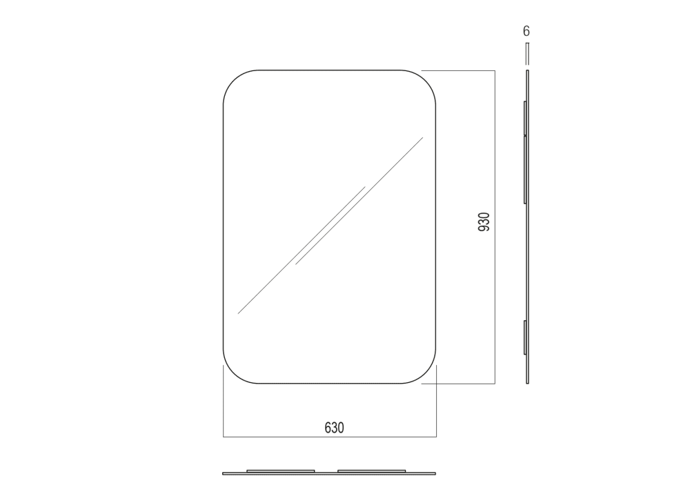 Main dimensions<br>