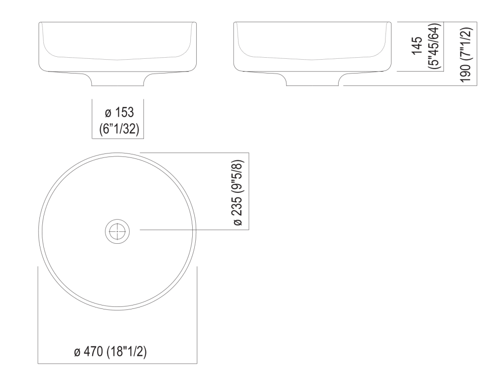 Dimensioni principali<br>