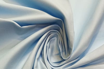 Sky Blue Cotton Poplin 146cm 125GSM Mercerized - Never Out of Stock