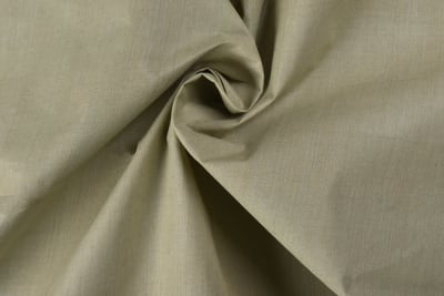 Deep Olive Solid Dyed Cotton Poplin Fabric 146 cm 125 GSM