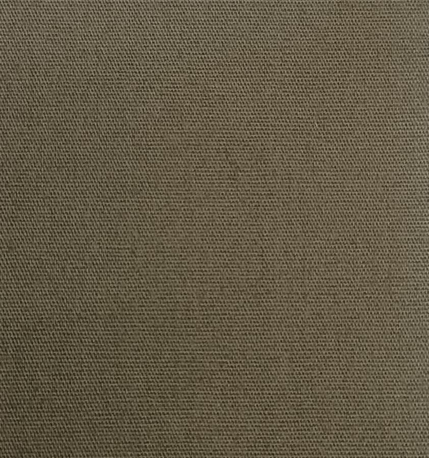lightweight 125gsm olive plain poplin 100% cotton with mercerized and silicon soft finish