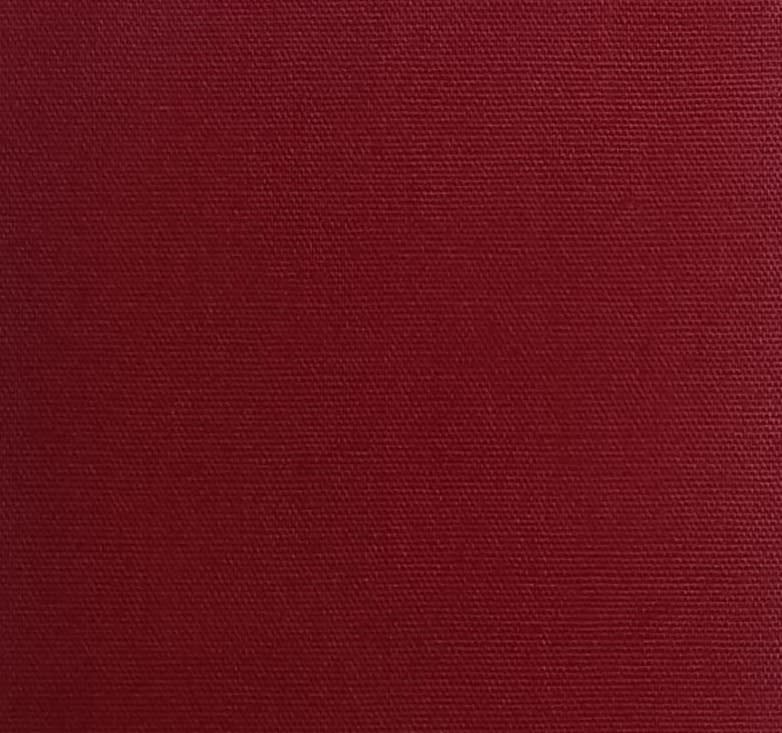 100% cotton plain poplin Nokia-611 in Maroon, mercerized, silicon & brushed finishes, 125GSM