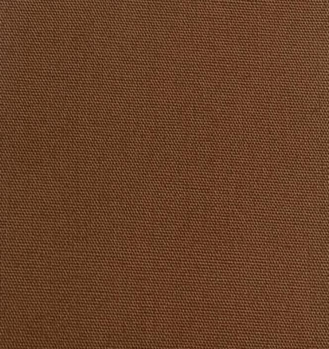 Nokia-686 100% Cotton plain/poplin 125GSM in Coffee Brown, mercerized, silicon, brushed finishes