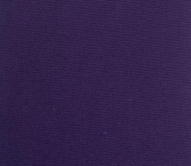 Nokia-672-B 100% Cotton plain poplin, Dark Purple, mercerized & silicon finish, 125 GSM