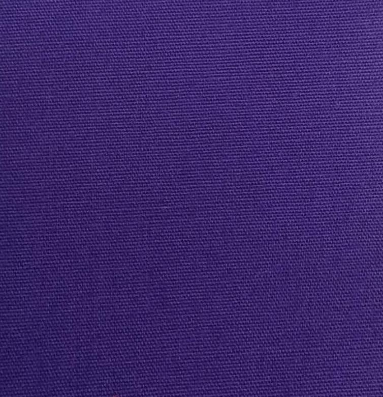 lightweight 125gsm plain poplin 100% cotton in solid purple for shirts and uniforms