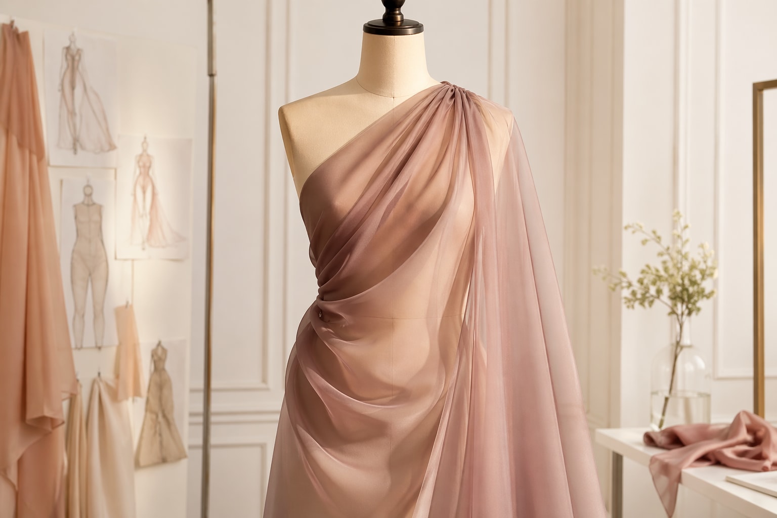 Why Do Designers Prefer Silk Chiffon Fabric for Elegant Outfits Why Do Designers Prefer Silk Chiffon Fabric for Elegant Outfits