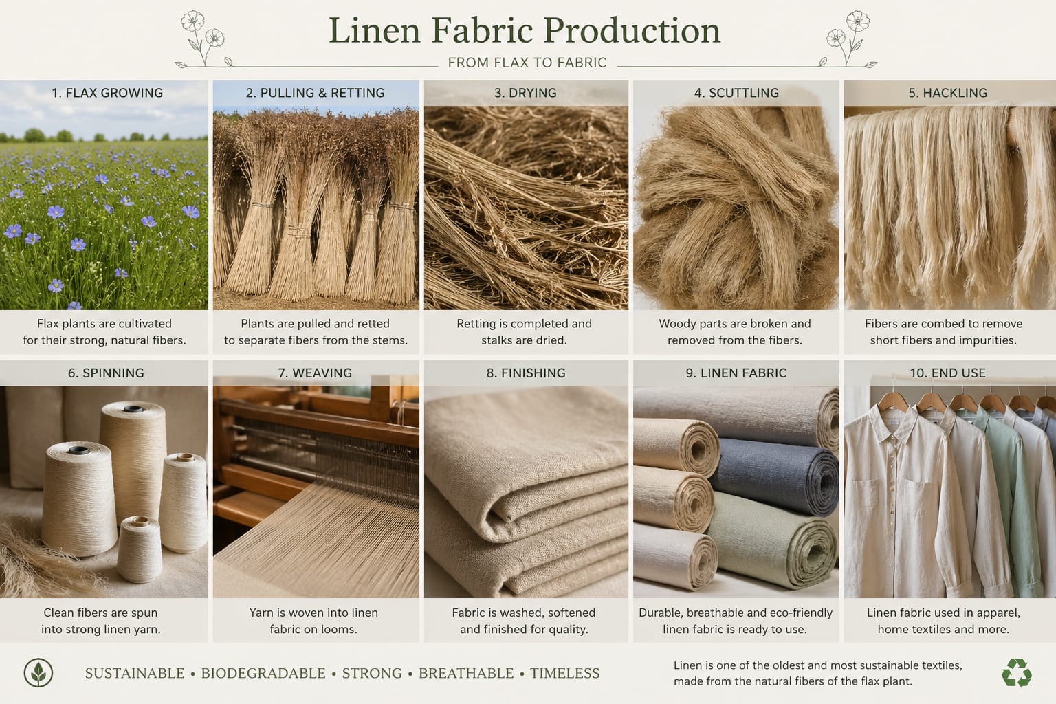 What Are the Key Benefits of Linen Fabric in Textile Production? What Are the Key Benefits of Linen Fabric in Textile Production?