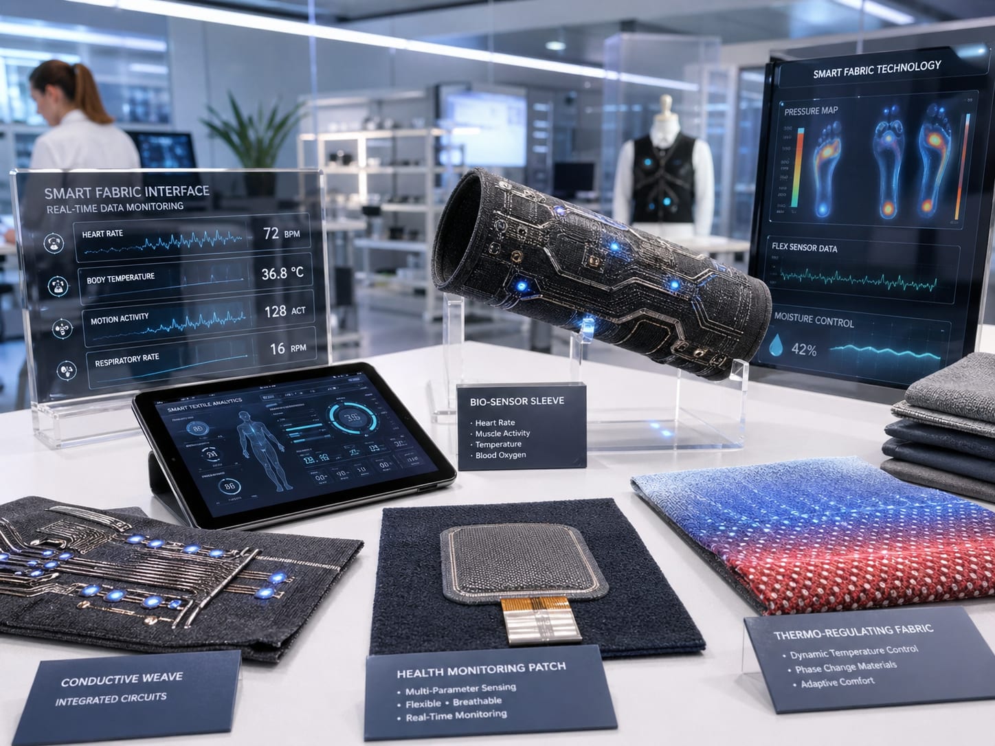 Smart Fabrics: The Future of the Textile Industry Smart Fabrics: The Future of the Textile Industry