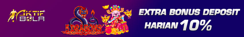 Extra Bonus Deposit Harian 10%