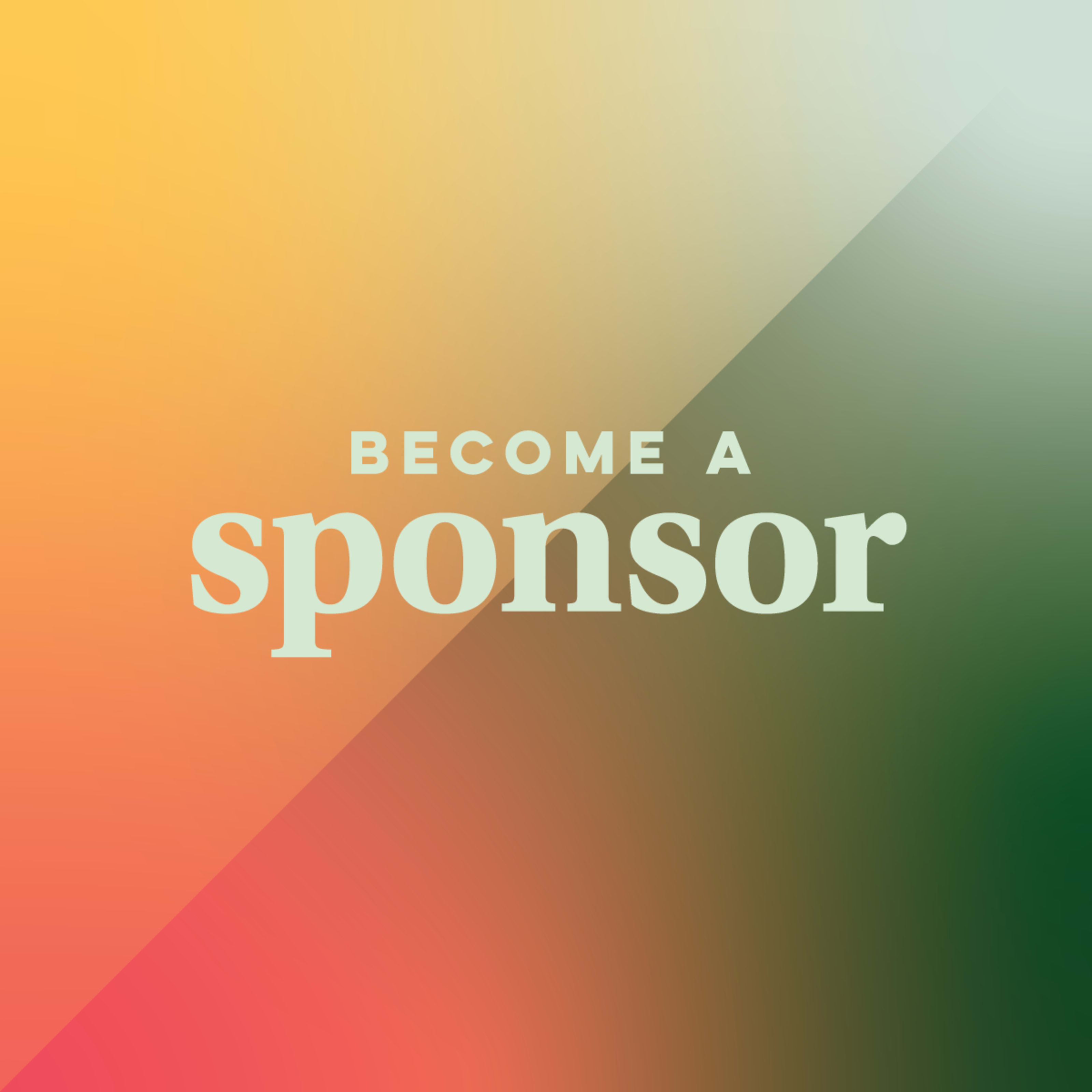 "become a sponsor"