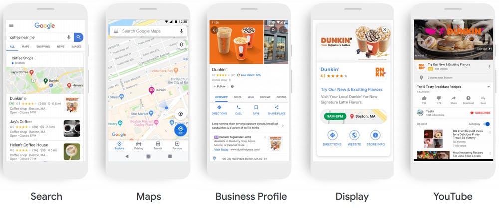 google ads local