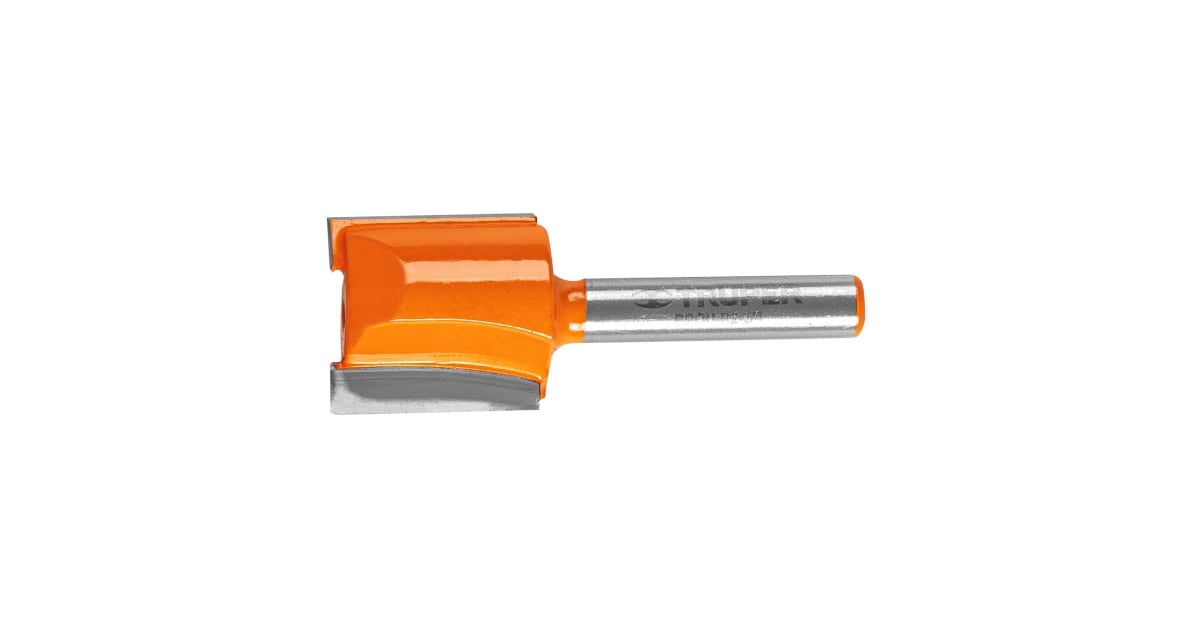 Truper Router Bit Broca Router 3/4x3/4 Truper Rect-2/Fil 11459