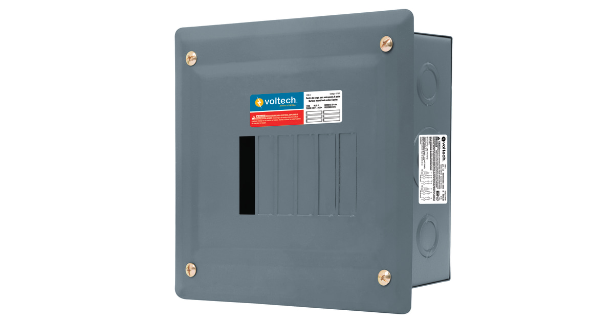 Panel Electrico Volteck 6-Breaker Empotrable 47331