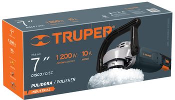 Pulidora Para Auto Truper Pula-7n Industrial 1200w 16673 | Agencia Global