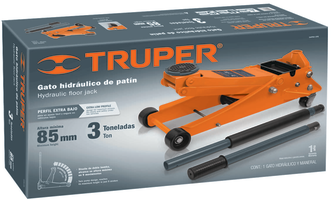 Gato Tipo Lagarto 3 Ton Gapro-3pb Truper 14806