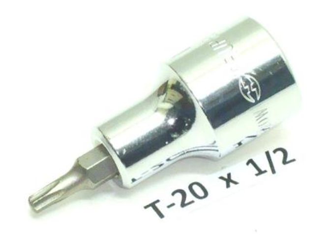 Cubo Truper T-20x1/2 Torx D-543920w 13434