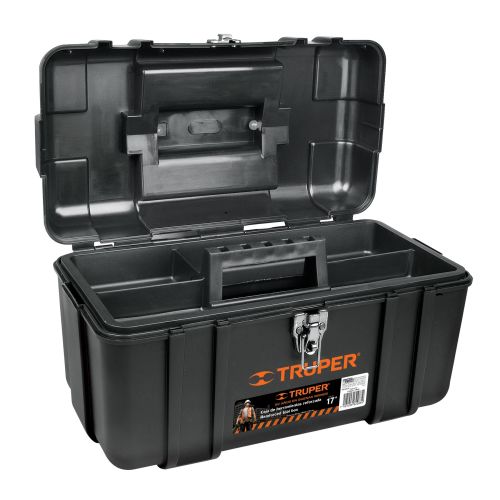 Caja Para Herramienta Truper 23 Chp-23 Negra Industrial 11506