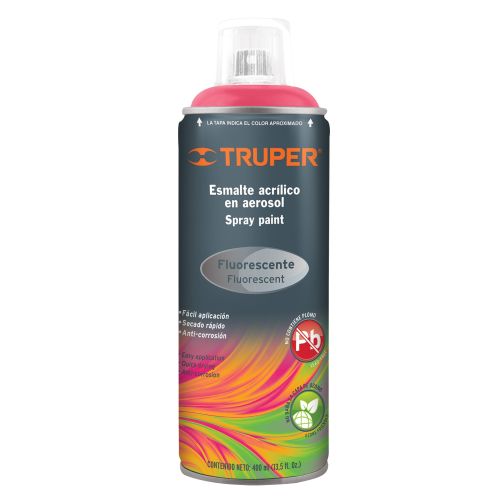 Pintura Spray Truper Verde Fluo Paf-Ve 19073 | Agencia Global