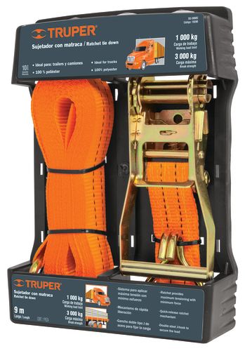 Faja Para Sujetar Carga 3000kg Carga/Max Truper 19286 | Agencia