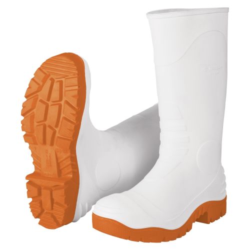 Bota Hule #10/44 Truper Blanca Uso Sanitario 17933
