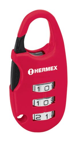 Candado Hermex 25mm Cma-3c Para Maleta De Comb 43350