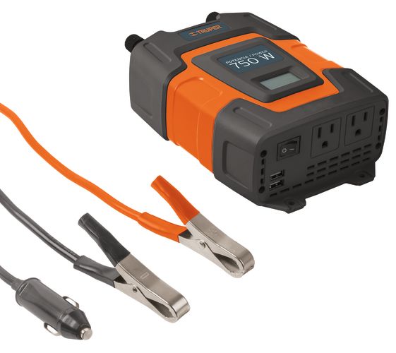 Inversor De Corriente Portatil 750w C/Puerto Usb Inco-750 Truper 10490