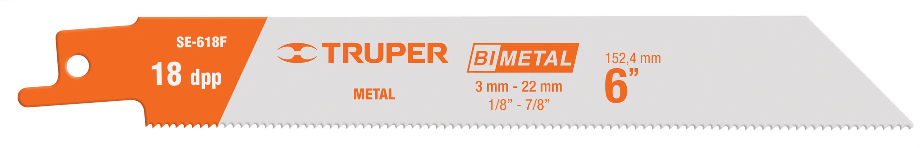 BT96-5 | Hoja De Sierra De Sable Starrett, Longitud De Corte 228mm, 6