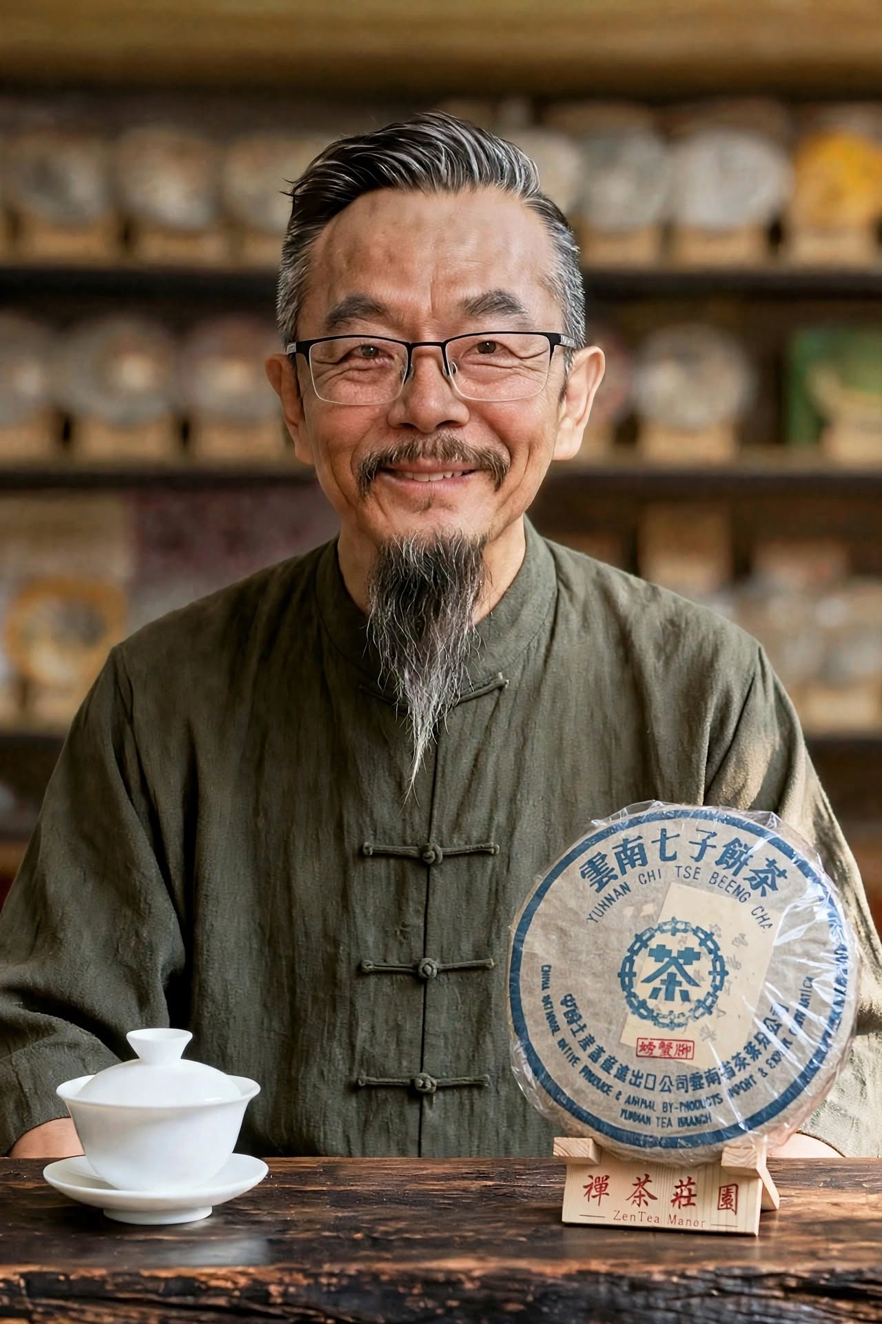 CA-001 螃蟹腳七子餅(生茶) 封面
