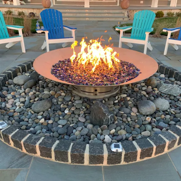 Custom Fire Pit Surround