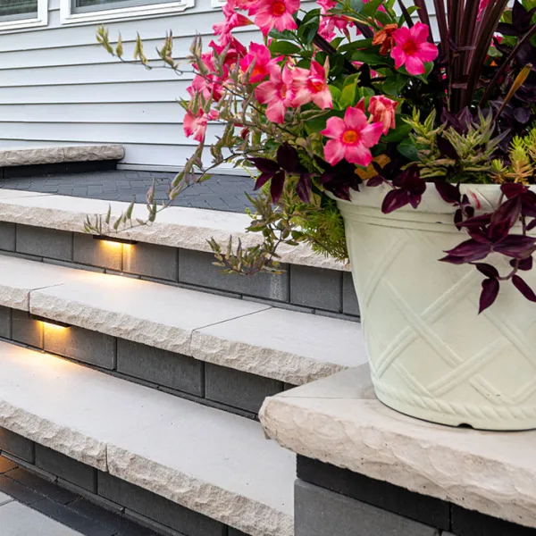 Quarry-Smooth Natural Grey Steps