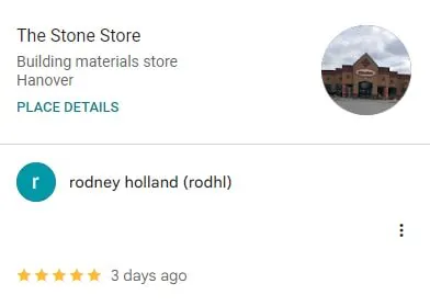 5 Star Google Review