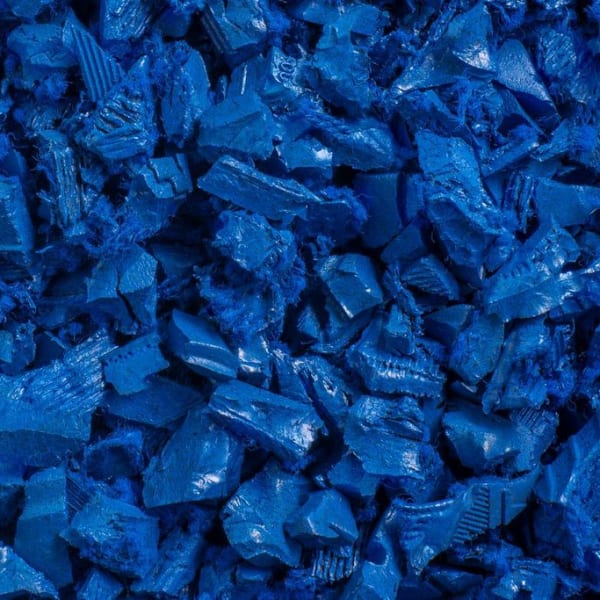 Blue Rubber Mulch