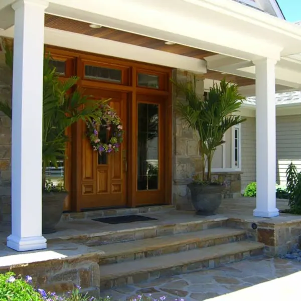 Custom Sandstone Steps