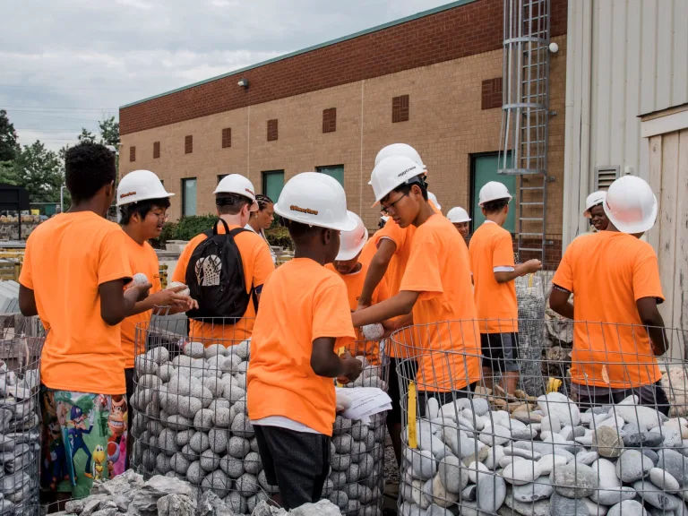 Inspecting Stones - TCP Summer Fieldtrip 2022
