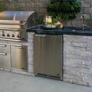 Kindred Outdoor Kitchen Grill Island