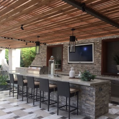 MSI Surfaces Outdoor Kitchen