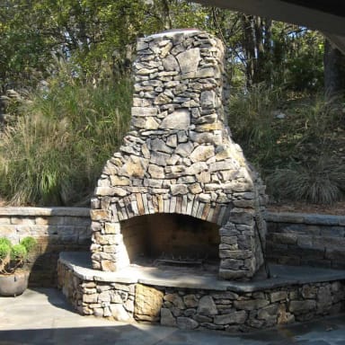 Outdoor Fireplace