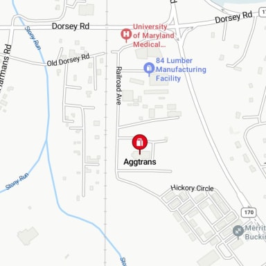 Map of Aggtrans Headquarters in Harmans, MD