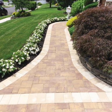 Stone Ridge Golden Brown Blend Walkway