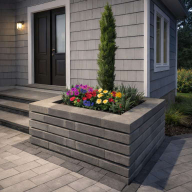 Sedona Wall Granite City Blend Wall