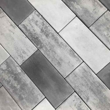 Plank Paver Granite City Pewter and Raven