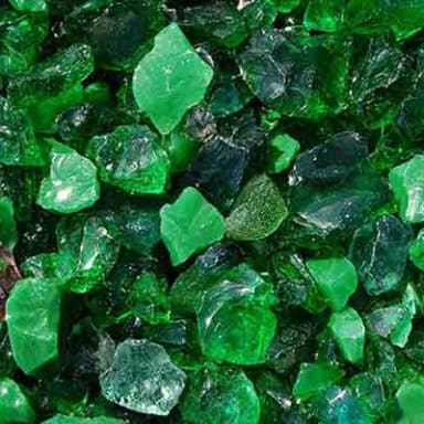 Recycled Green Glass