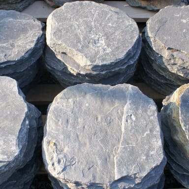 Handworked Stepping Stones