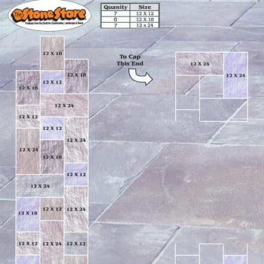 3-ft Wide Walkway Pattern