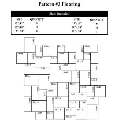 Bluestone Flooring Pattern Version 3