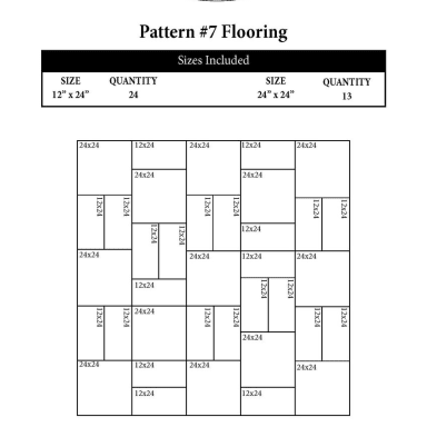 Bluestone Flooring Pattern Version 7