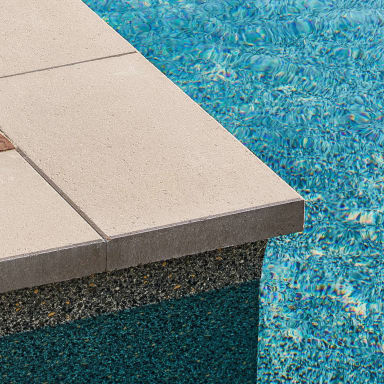 Beige Cream Pool Edge