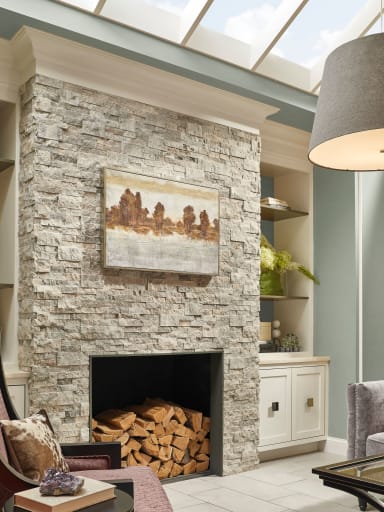 MSI Rockmount Panels Splitface Fireplace 