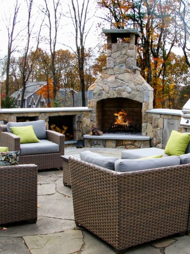 Stone Age Modular Fireplace 