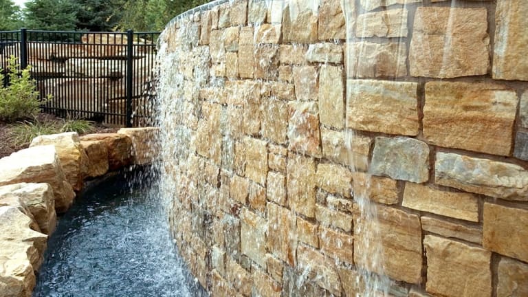 Champlain Stone Waterfall